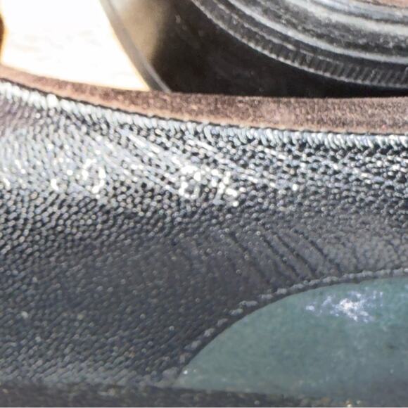 Salvatore Ferragamo Brown Suede Leather Oxford Shoes Men’s 8.5 main image 4